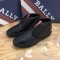 BALLY 발리 소가죽 호주산 양털 안감 하이탑 트레이너 블랙 스니커즈, HEDERN MEN\\'S CALF LEATHER HIGH-TOP TRAINER IN BLACK