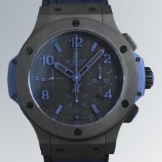 HUBLOT 위블로 빅뱅 위블로 크로노그래프 세라믹 에볼루션 블루