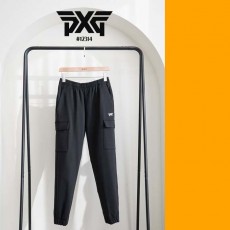 PXG 골프웨어 커플 봄신상 자수 로고 포켓 조거 팬츠